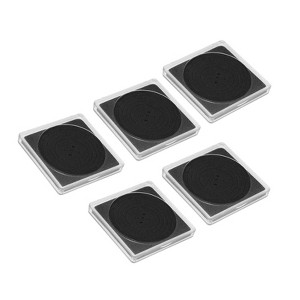 Unique Bargains Collection Supplies Coin Snap Holder with Foam Gasket 5 Pcs - 1 of 4