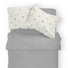 Makemake Organics GOTS Certified Organic Cotton Pillowcase - Ultra Soft Breathable Fits (14"x19", Rainbow) Set of 2 - 4 of 4