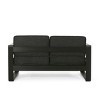 Outdoor Patio Loveseat Sofa with Cushions and Sturdy Aluminium Frame, All-Weather 2-Seat Sofa for Porch, Garden, Deck, or Backyard-The Pop Home - 3 of 4