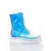 Women's Wo's Opal Combat Boot - Sparkl Fairy Couture 6 - 2 of 4