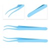 Unique Bargains Round-headed Eyelashes Tweezers for Bathroom 1 Pc - 3 of 4