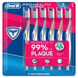 Oral-B Pro-Health CrossAction Toothbrushes Soft - 6ct