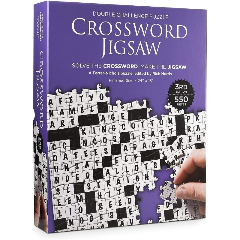 Babalu Crossword 550 Piece Jigsaw Puzzle | 3rd Edition, 1 of 4