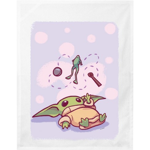 Kitchen Dish Towel - Star Wars Mandalorian Baby Yoda Grogu