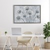 Stupell Industries Blue Onion Flowers Floating Frame Canvas Art - 3 of 4