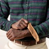 Hope & Henry Men's Organic Flannel Shirt with Suede Detail - 3 of 4