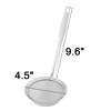 Unique Bargains Home Kitchen Stainless Steel Food Noodles Dumpling Mesh Ladle Strainer 4.5 Dia 1 Pc - 2 of 4