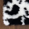 Print Area Rug - Super Soft Shaggy Fluffy Carpet Plush Luxury Nursery Rug for Bedroom, Living Room Bedside - 4 of 4