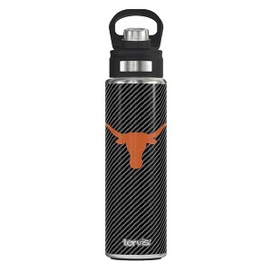 NCAA Texas Longhorns Carbon Fiber Wide Mouth Water Bottle - 24oz - 1 of 3
