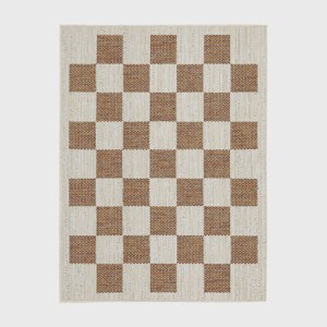 Playa Rug Daisy Rectangle Woven Indoor Outdoor Rugs - 1 of 4