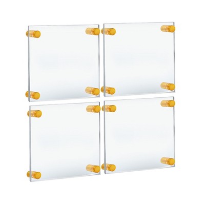 Azar Displays Floating Acrylic Wall Frame