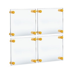 Azar Displays Floating Acrylic Wall Frame - 1 of 4