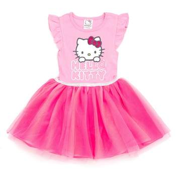 Hello Kitty Girls Tulle Dress Little Kid to Big Kid