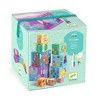 Djeco Stacking Cubes Rainbow, 10 Pieces, Ages 1 and Up - 2 of 2