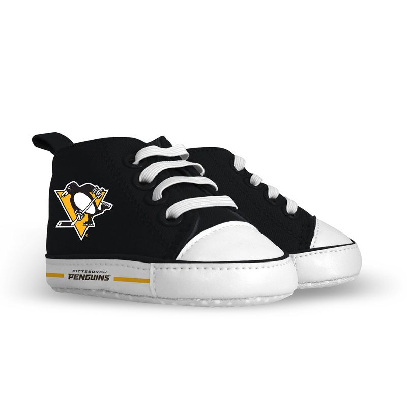 Baby Fanatic Pre-Walkers High-Top Unisex Baby Shoes -  NHL Pittsburgh Penguins, 2 of 6