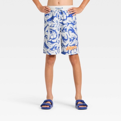 JAWS Boys' Jaws Swim Shorts - Ivory S
