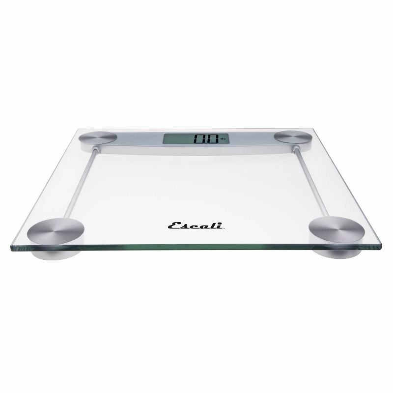 Digital Glass Bathroom Scale Clear - Escali, 5 of 10