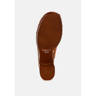 Benji Recycled Leather Clogs - image 5