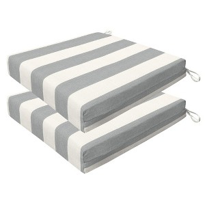 Honeycomb Outdoor Premium Dining Seat Cushion  (2-Pack) - 1 of 4