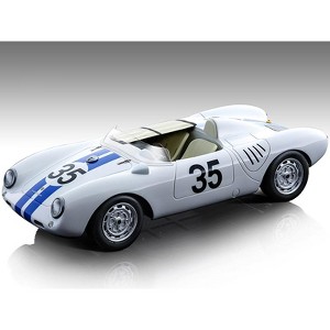 Porsche 550 A #35 E. Hugus - C. G. De Beaufort 24H of Le Mans (1957) "Mythos Series" Ltd Ed 120 pcs 1/18 Model Car by Tecnomodel - 1 of 3