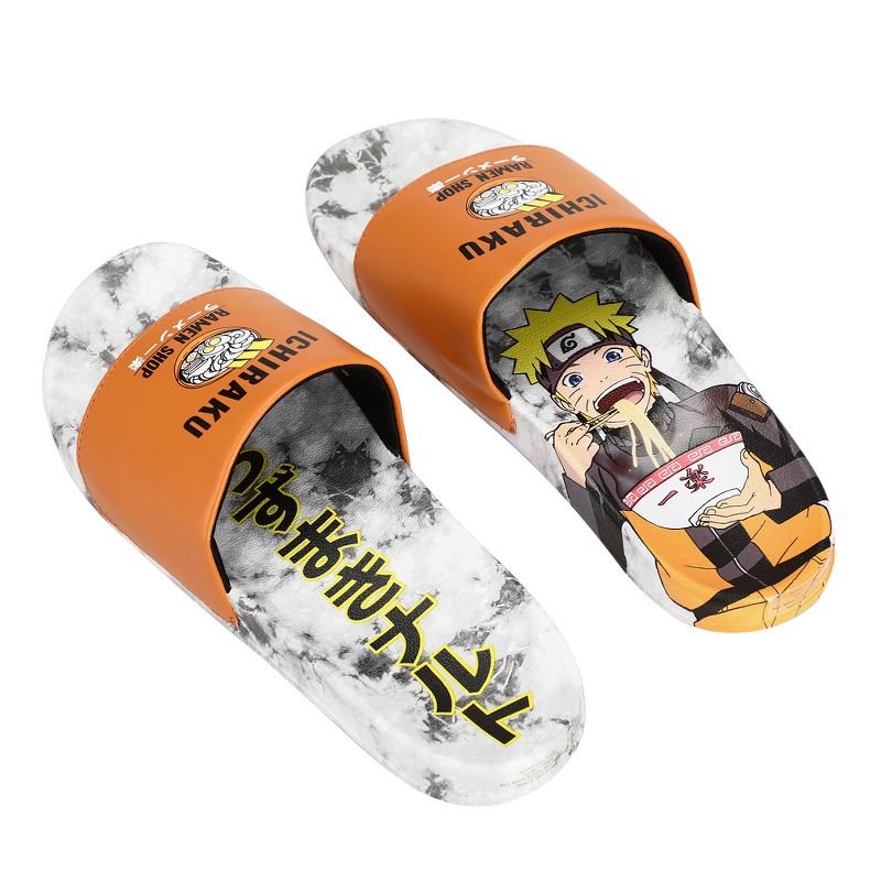 Naruto Shippuden Ichiraku Ramen Shop Men's Sandals  Slides, 3 of 6