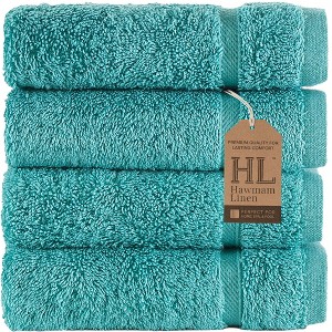 Hawmam Linen Washcloth Linen Set Original Turkish Cotton, Hotel Quality for Maximum Softness & Absorbency Face Towels for Hand, Kitchen & Cleaning - 1 of 4