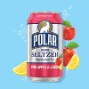 Polar Pink Apple and Lemon Seltzer Water - 8pk/12 fl oz Cans - 3 of 3