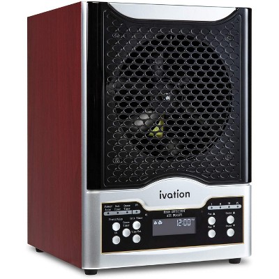 Ivation 5-in-1 HEPA Ozone Generator & Air Purifier with Digital Display Timer & Remote for spaces up to 3,700 Sq. Ft.
