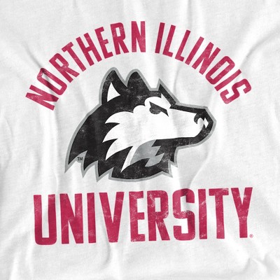 Men's Northern Illinois University Official NIU Huskies Logo T-Shirt