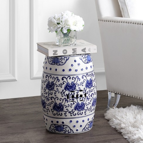 White garden online stool