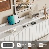 Acekool Full Floating Bed Frame with USB Charging Station, Upholstered Platform Bed with Headboard Storage and Soft LED Lighting - 4 of 4
