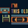Men's Design By Humans I'm this old - Old data storage media By DsgnCraft Tank Top - 2 of 3