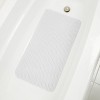 Small Cushion Bath Mat White - Room Essentials™: PVC Non-Slip, Molded Texture, Easy to Clean - 3 of 4