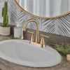 Cobbe Brushed Gold Bathroom Faucets, 4-Inch Bathroom Sink Faucet, 2 Handle Bathroom Sink Faucet with Pop Up Drain and Water Supply Lines, Gold - 3 of 4