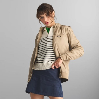Members Only Women's Classic Iconic Racer Jacket ( Slim Fit )