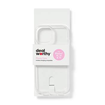 Apple iPhone 15/iPhone14/iPhone13 Case - dealworthy™ Clear