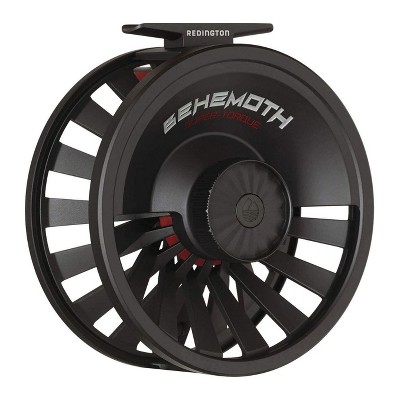 Redington 5-5506R78B Behemoth 7/8 Spool Heavy-Duty Adjustable Drag Carbon Fiber Fly Fishing Reel, Black