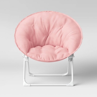 pillowfort fuzzy saucer chair