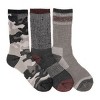 MUK LUKS Men's Crew Hike Heat Retainer Socks (3 Pack) - 2 of 2