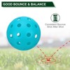 Unique Bargains 40 Holes Durable Precision Good Balance Application Pickleball Balls 8 Pcs - 3 of 4
