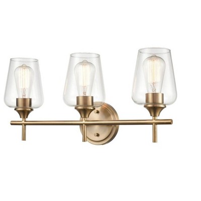 Millennium Lighting Ashford 3 - Light Vanity in  Modern Gold
