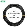Unique Bargains Trunk Holding Aluminum Gardening Bonsai Training Wire 1 Roll - 2 of 3