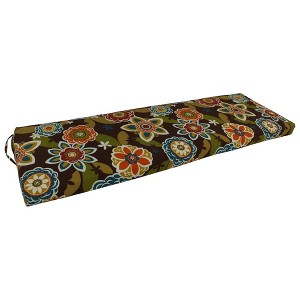 Blazing Needles, 57-inch by 19-inch Outdoor Spun Polyester Loveseat Cushion - 1 of 1