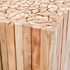 Richmond Square End Table - Medium Oak - Safavieh. - 3 of 3