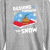 Boys' - SpongeBob SquarePants - Dashing Through The Snow Long Sleeve Graphic T-Shirt - 2 of 4