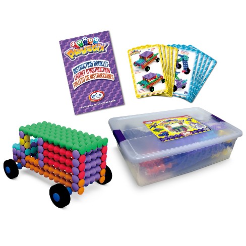 Popular Playthings Jumbo Playstix 80 Piece Set