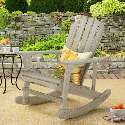 Saint Birch Adirondack Wooden Rocking Chair - image 1 of 4