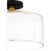 Quoizel Lighting Rowland 2 - Light Semi-Flush Mount in  Matte Black - 3 of 4