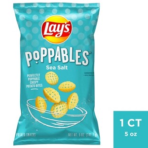 Lay's Poppables Sea Salt Potato Snacks - 5oz - 1 of 3