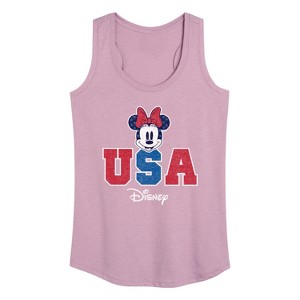 Women's - Disney - Americana Graphic Racerback Tank - 1 of 4